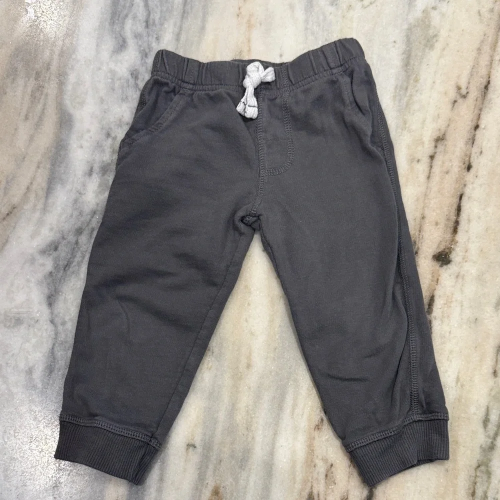 Carter's Charcoal Jogger Sweatpants for Kids - Picture 1 of 5